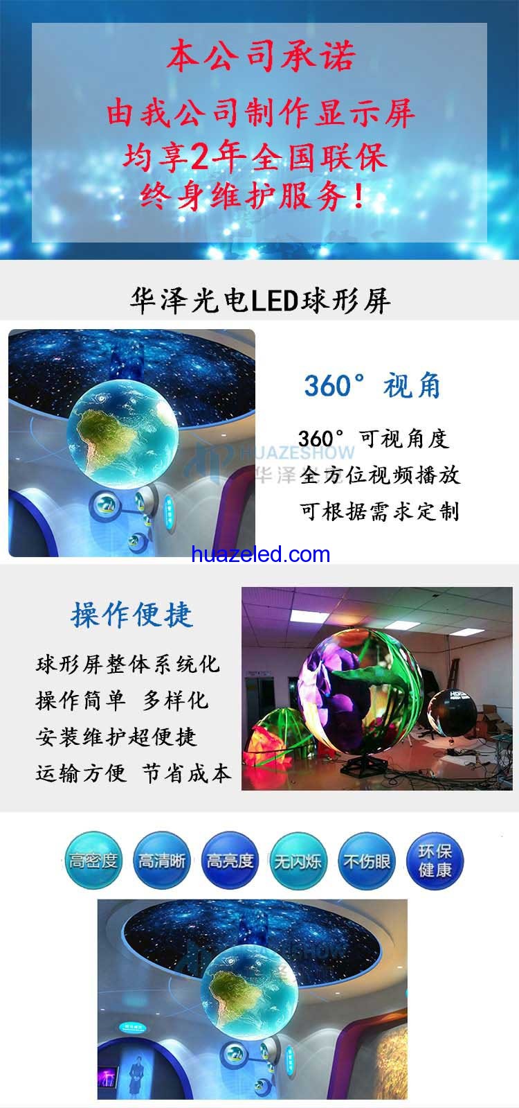 LED球形屏